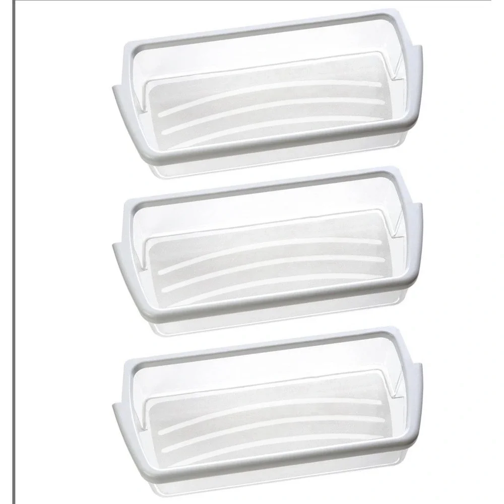 3 Pack W10321304 Refrigerator Door Shelf Bin - Compatible With Whirlpool